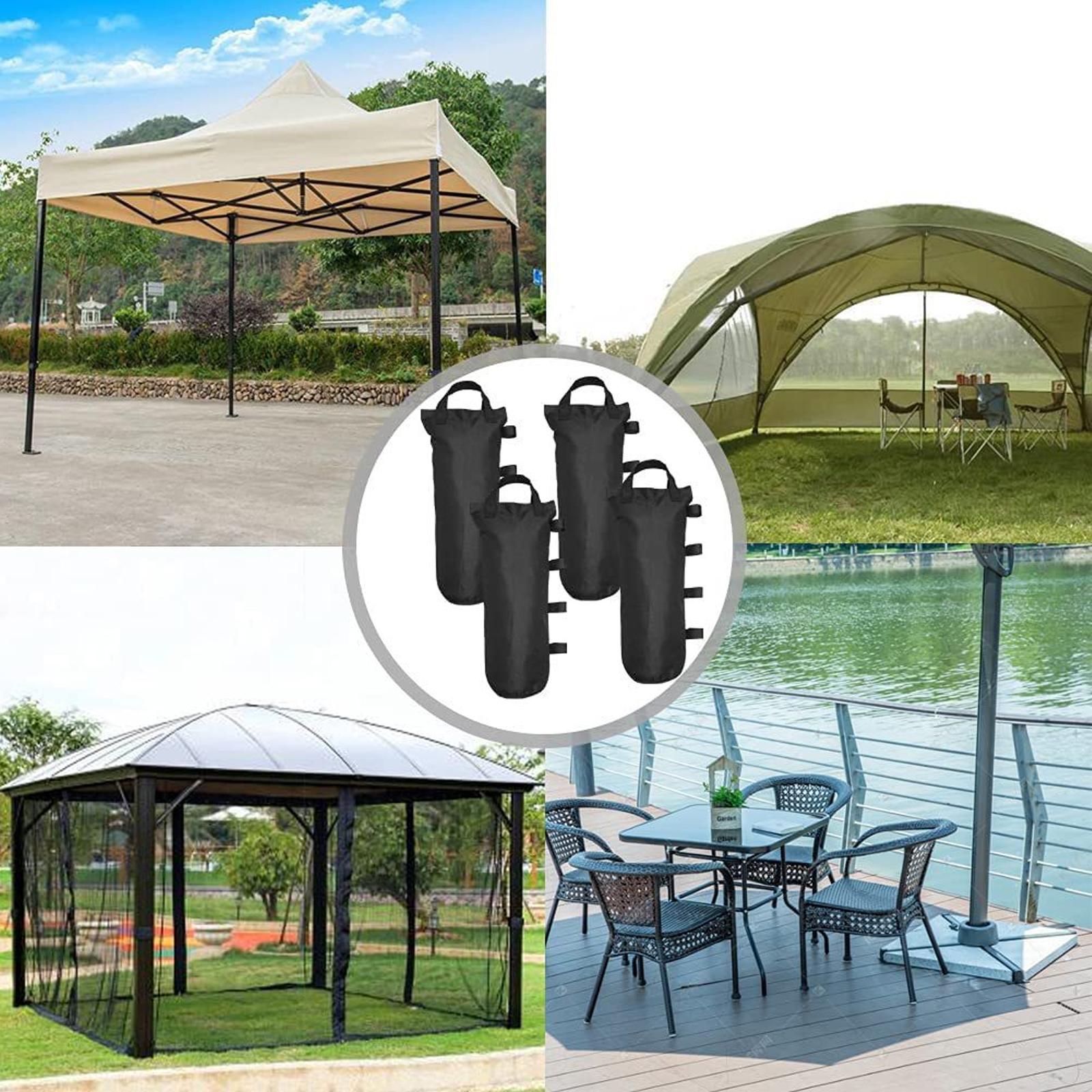 Cheap Goat Tents 4pcs Canopy Sand Bag Outdoor Camping Tent Sand Bag Windproof Tent Weights Sandbag Oxford 800d Legging Accessories Fixing Sa W5v6   